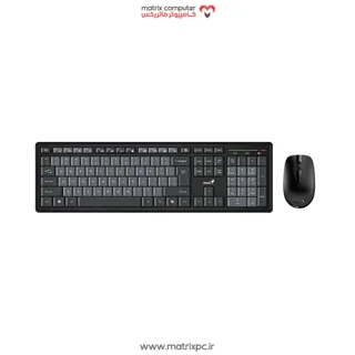 کیبورد و ماوس بی سیم جنیوس Smart KM-8200 با حروف فارسی