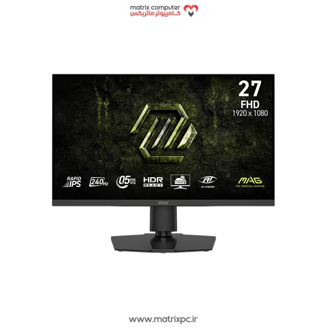 مانیتور گیمینگ 27 اینچ ام اس آی مدل MAG 272PF X24