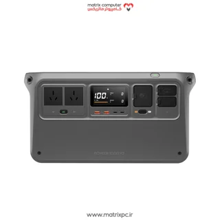 پاور استیشن DJI مدل V2 ظرفیت ۱۰۲۴ وات ساعت با توان ۲۲۰۰ وات