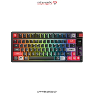 کیبورد بی‌سیم گیمینگ فنتک مدل ATOM PRO79 MK917