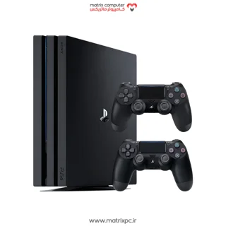 کنسول بازی سونی مدل Playstation 4 PRO ظرفیت 1 ترابایت ، دو دسته ، کپی خور (استوک)