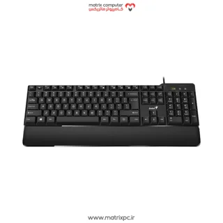 کیبورد باسیم جنیوس KB-100XP با حروف فارسی