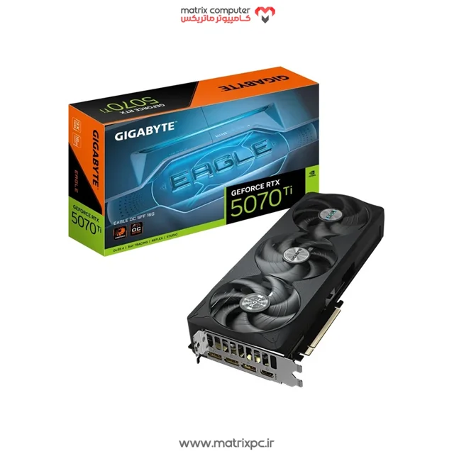 کارت گرافیک GIGABYTE GeForce RTX 5070 Ti EAGLE OC SFF 16GB GDDR7 256Bit