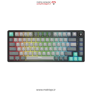کیبورد بی‌سیم گیمینگ فنتک مدل ATOM PRO83 MK913