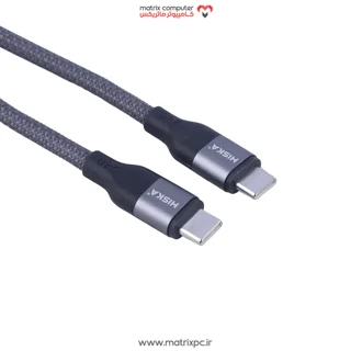 کابل شارژ دو سر تایپ سی هیسکا مدل LX-931CC