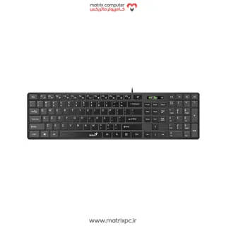 کیبورد باسیم جنیوس SlimStar 126 با حروف فارسی