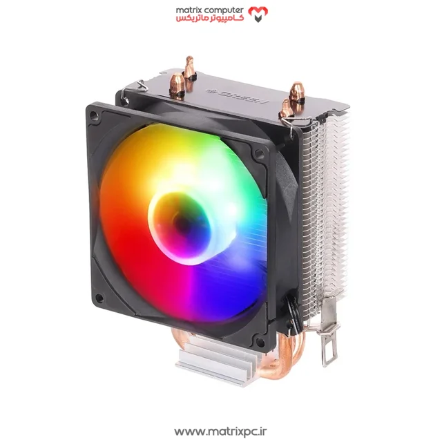 فن خنک کننده CPU گرین Green NOTUS 95-RGB