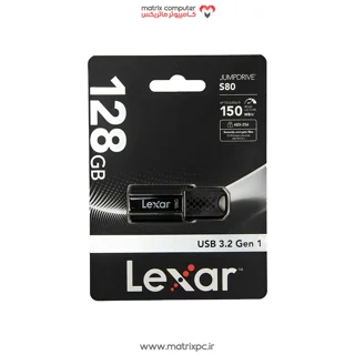 فلش مموری USB 3.2 لکسار مدل JumpDrive S80 ظرفیت 128 گیگابایت