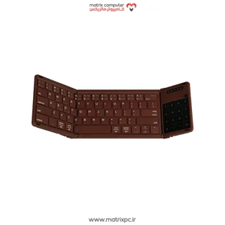 کیبورد بی‌‌سیم تاشو شارژی با تاچ پد Foldable Keyboard