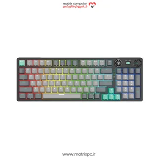 کیبورد بی‌سیم گیمینگ فنتک مدل ATOM PRO96 MK914