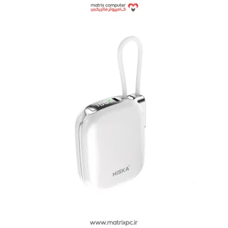 پاوربانک فست شارژ هیسکا HP-132PD PD 22.5W ظرفیت 10000 میلی آمپر ساعت