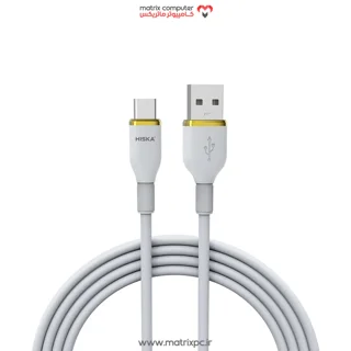 کابل شارژ هیسکا Type-A به Type-C مدل LX-921AC با طول 1 متر