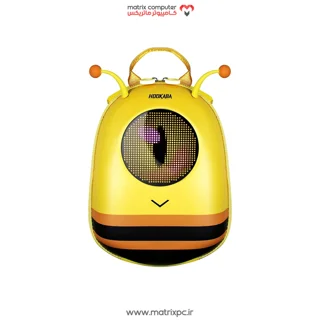 کوله پشتی هوشمند دارای LED مدل Bee Yellow