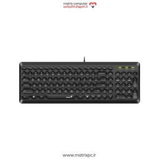 کیبورد باسیم جنیوس SlimStar Q200 با حروف فارسی