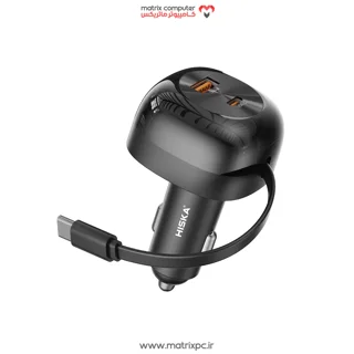 شارژر فندکی 62 وات هیسکا مدل HCC-336