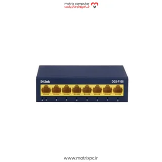 سوئیچ 8 پورت گیگابیتی و دسکتاپ دی لینک مدل DGS-F108