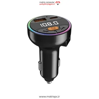 شارژر فندکی و اف ام پلیر بلوتوثی 30 وات هیسکا HCC-338