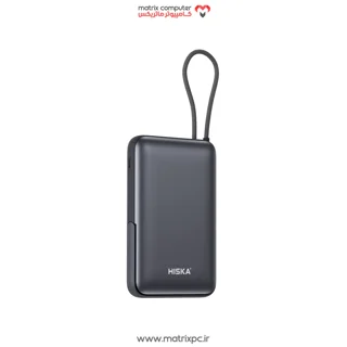 پاور بانک بی سیم هیسکا HP-133PD QC3.0 PD 22.5W ظرفیت 10000 میلی آمپر ساعت